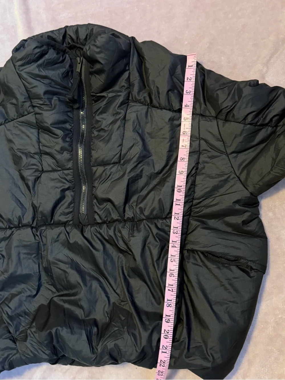 Free People Movement Layer Up Liner Puffer Pullover Jacket size M